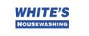 White's Housewashing logo
